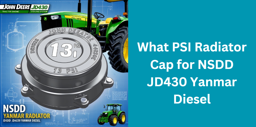 What PSI Radiator Cap for NSDD JD430 Yanmar Diesel