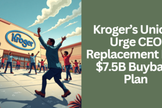 Kroger’s Unions Urge CEO Replacement Post $7.5B Buyback Plan