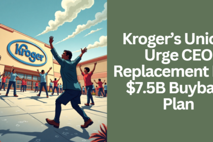 Kroger’s Unions Urge CEO Replacement Post $7.5B Buyback Plan