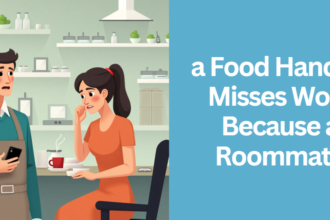 a Food Handler Misses Work Because a Roommate