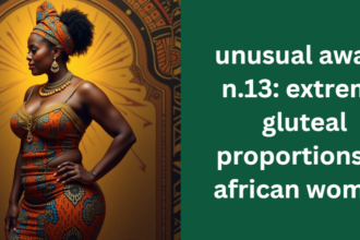 unusual award n.13: extreme gluteal proportions in african woman