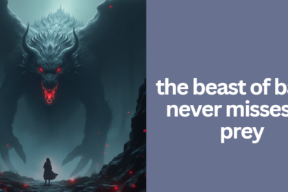 the beast of bahal never misses its prey